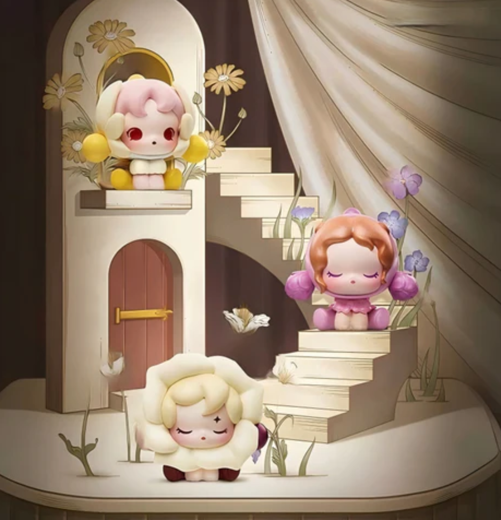SKULLPANDA Petals in Four Acts Mini Beans Toy Doll