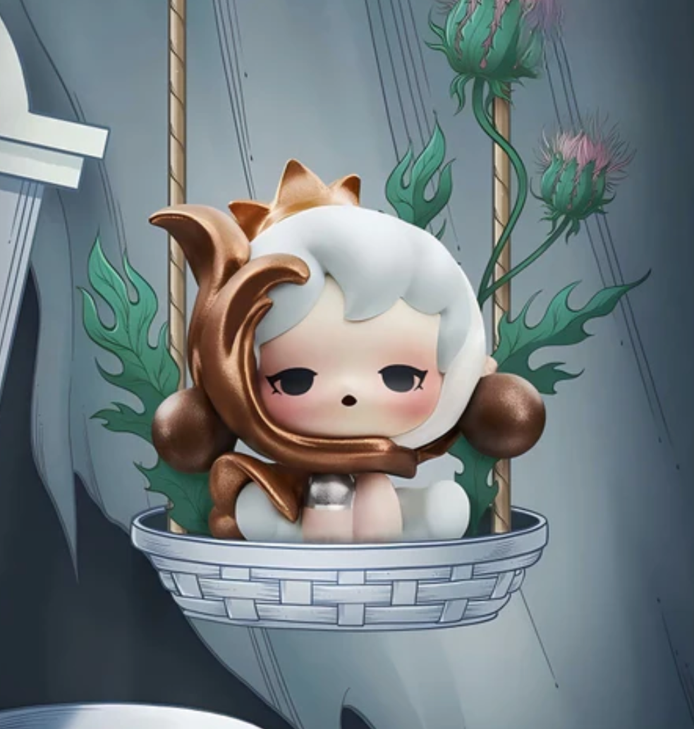 SKULLPANDA Petals in Four Acts Mini Beans Toy Doll
