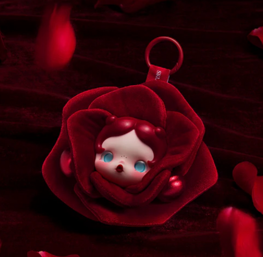 【PREORDER】SKULLPANDA Petals in Four Acts Earphone Bag Plush Toy Doll