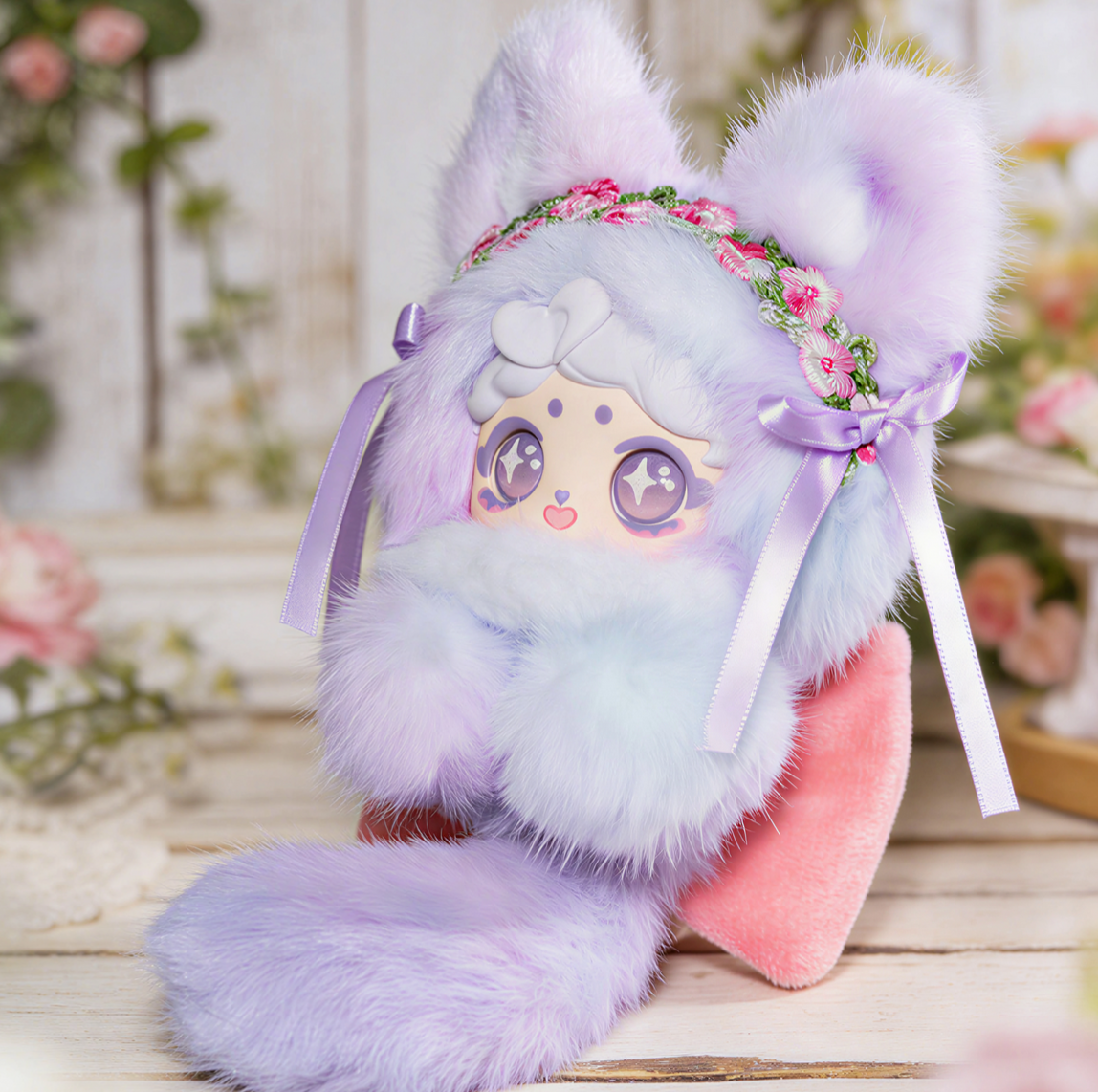 Peng Peng Fuzz Bloom Fox Plush Toy Doll
