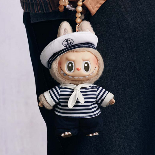 【PREORDER】LABUBU Sailor Vinyl Plush Limited Hanging Card Toy Doll