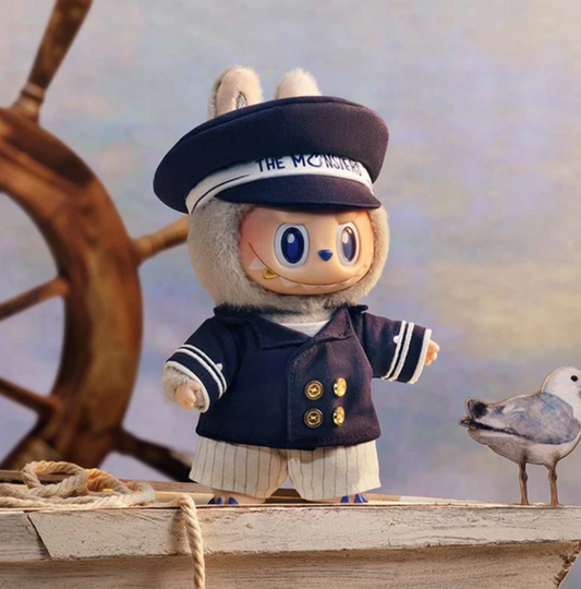 【PREORDER】LABUBU Captain Vinyl Plush Limited Hanging Card Toy Doll