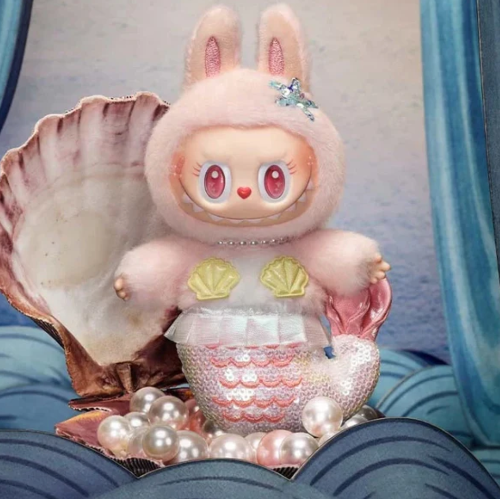 【PREORDER】 Labubu Mokoko Mermaid Hanging Card Toy Doll