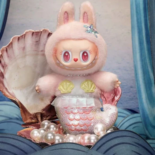 【PREORDER】 Labubu Mokoko Mermaid Hanging Card Toy Doll