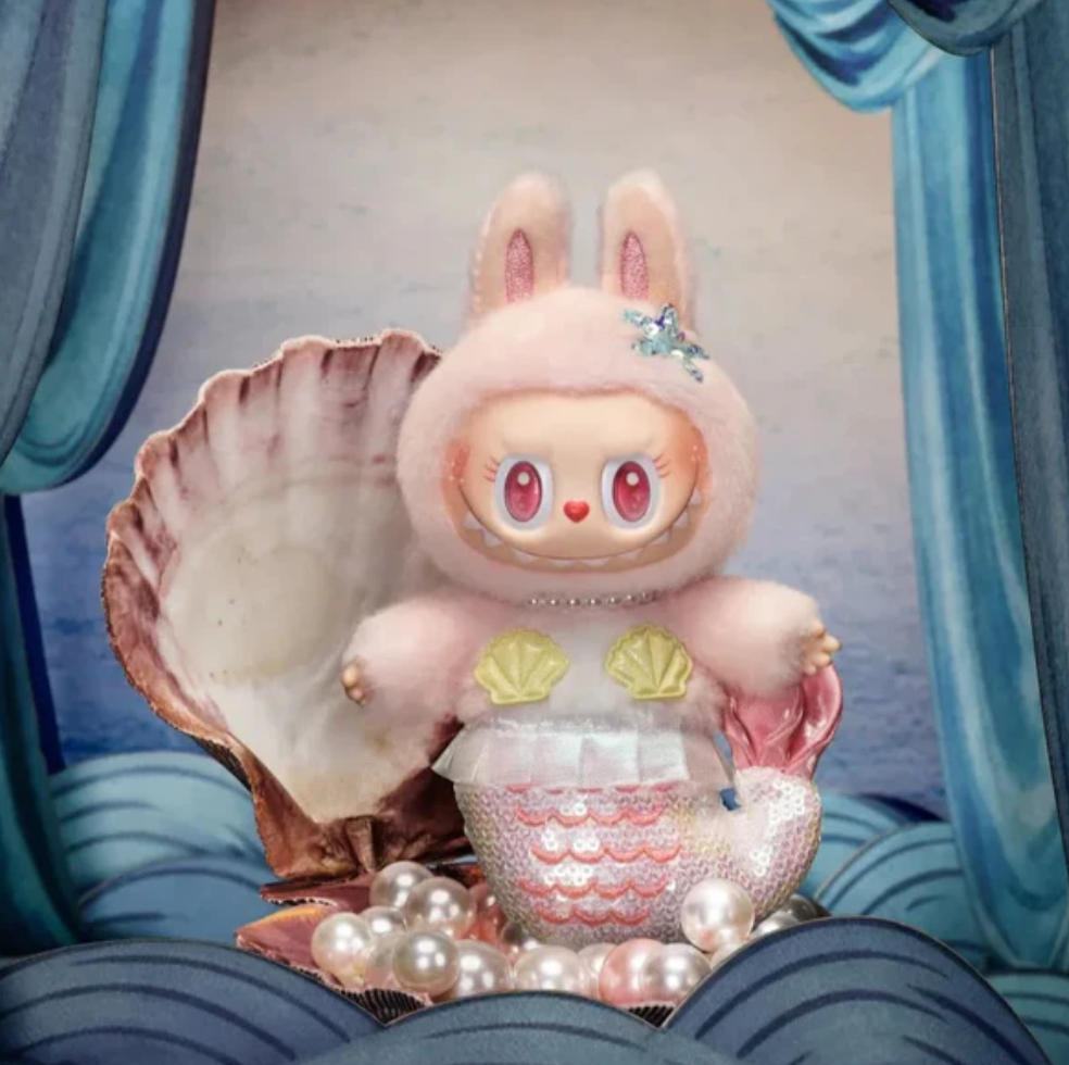 【PREORDER】 Labubu Mokoko Mermaid Hanging Card Toy Doll