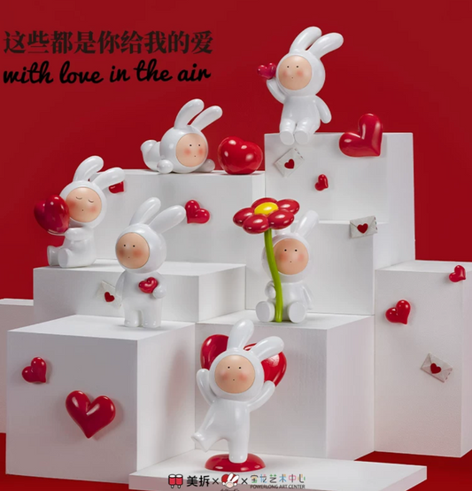 Anthony Bunny With Love In The Air Figure Toy Doll