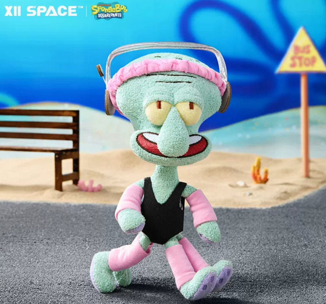 Squidward's Daily Plush Toy Doll