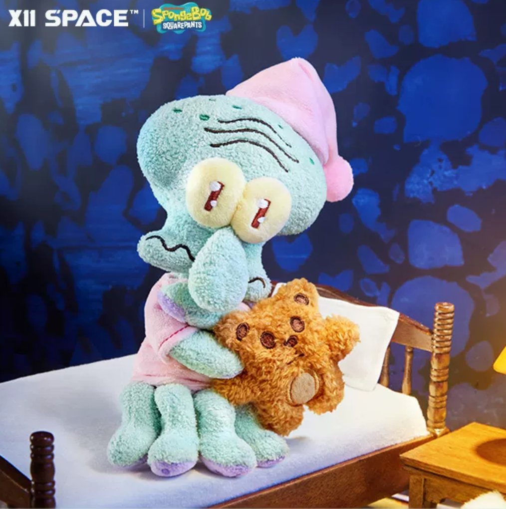 Squidward's Daily Plush Toy Doll