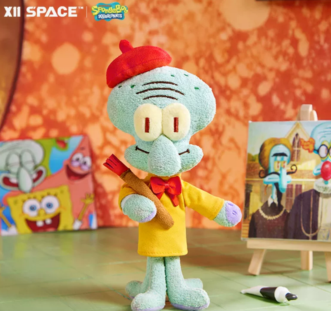 Squidward's Daily Plush Toy Doll