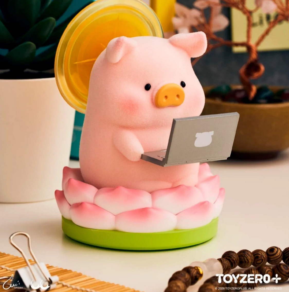 Lulu the Piggy Office Figure Toy Doll