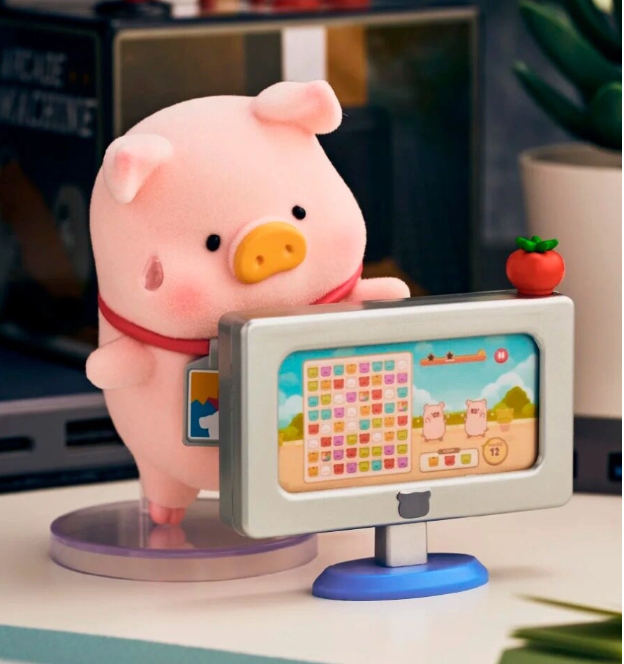 Lulu the Piggy Office Figure Toy Doll