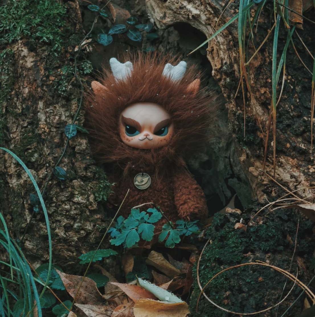 Fierce Creatures Qilin Great Joy Vinyl & Plush Toy Doll