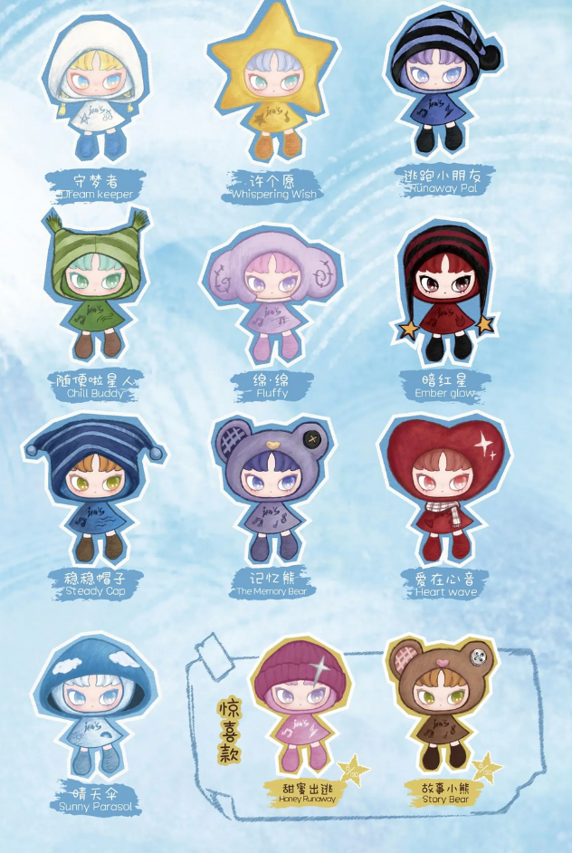 INN'S Sunny Twelve Omens Mini Plush Toy Doll