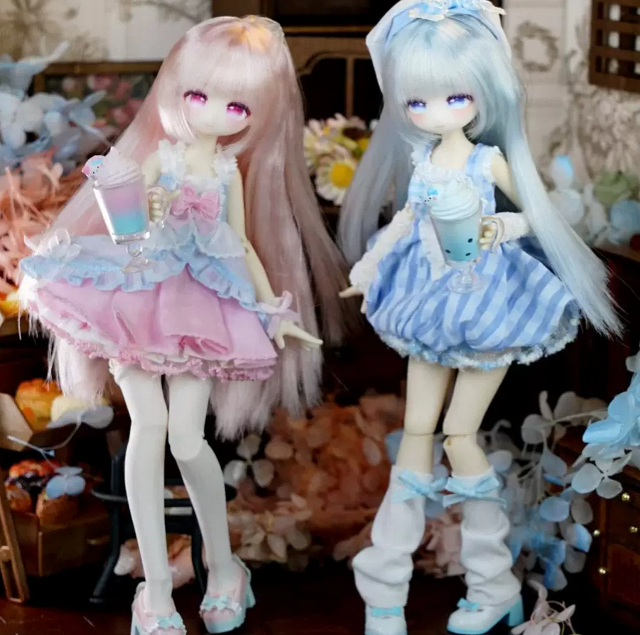 Four Seasons Tea House Story BJD Figure Toy Doll