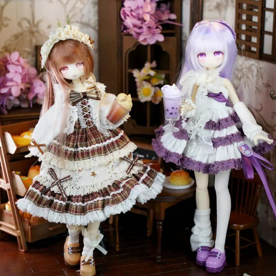Four Seasons Tea House Story BJD Figure Toy Doll