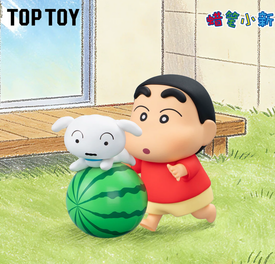 Shin Chan Retro Shiro Figure Toy Doll