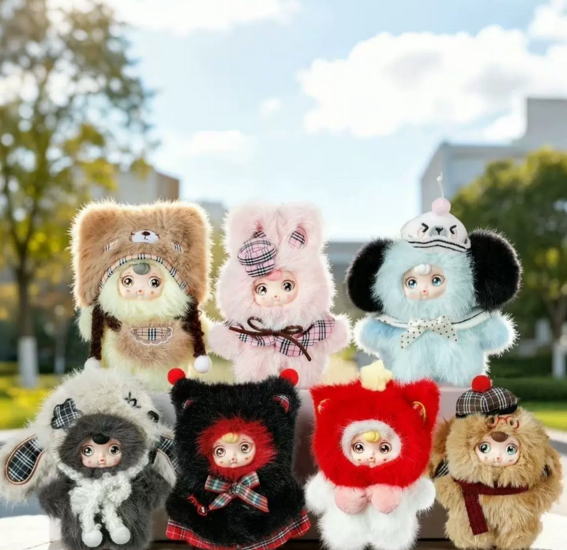 Yumi Vintage Travel Diary Plush Toy Doll