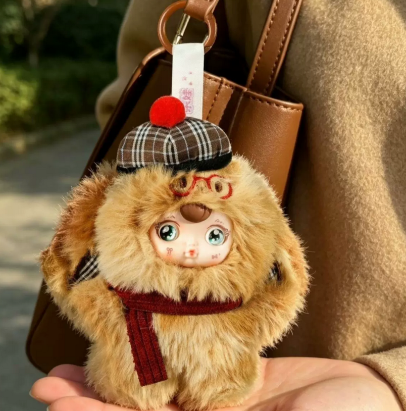 Yumi Vintage Travel Diary Plush Toy Doll