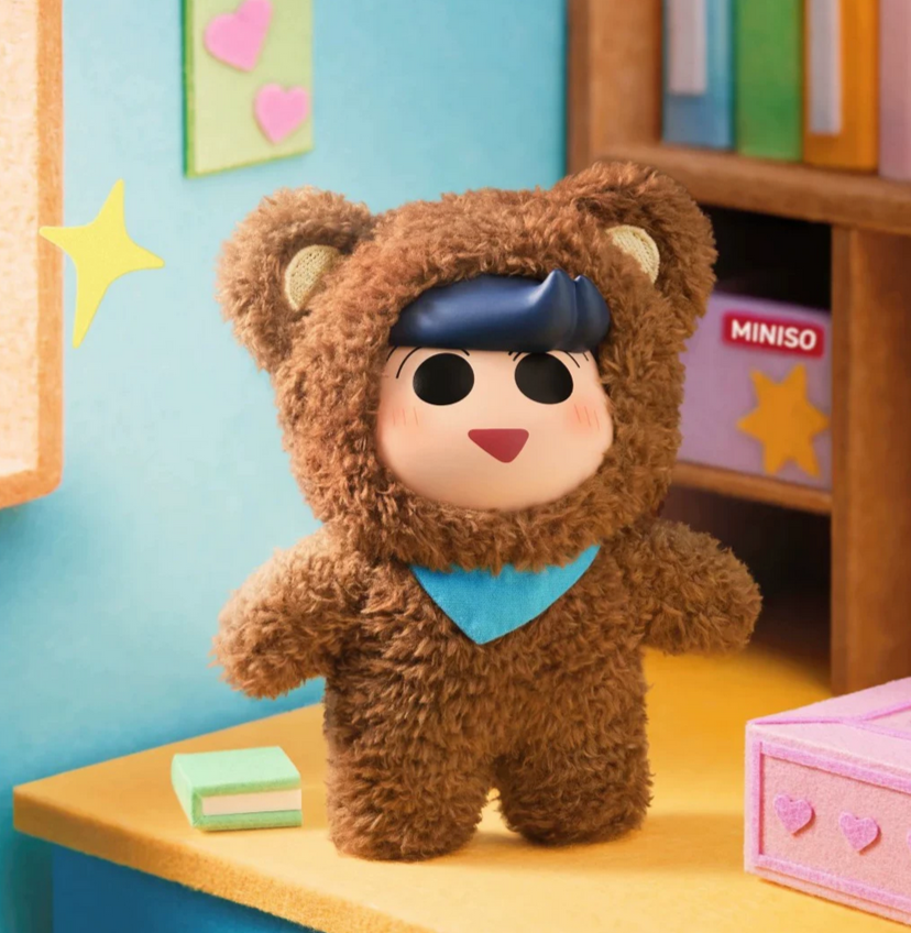 Shin Chan Little Bear Plush Toy Doll
