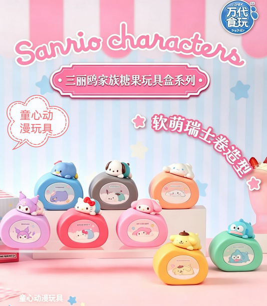 Sanrio Swiss Roll Figure Toy Doll