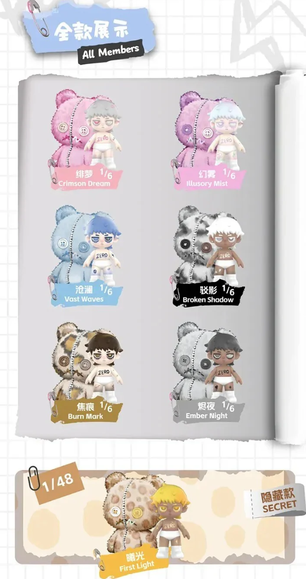 Zero Doll Paradise Rhapsody Figure Plush Toy Doll