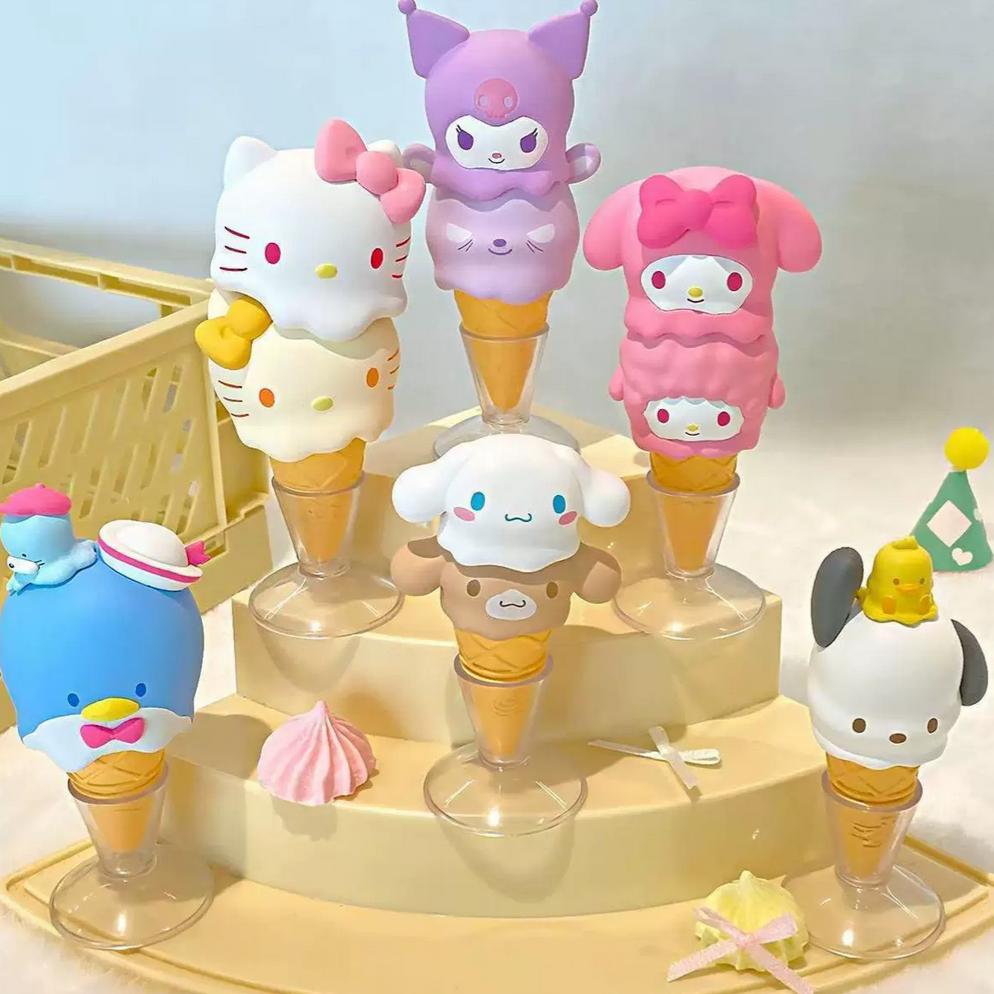 Sanrio Melting Ice Cream Figure Toy Doll