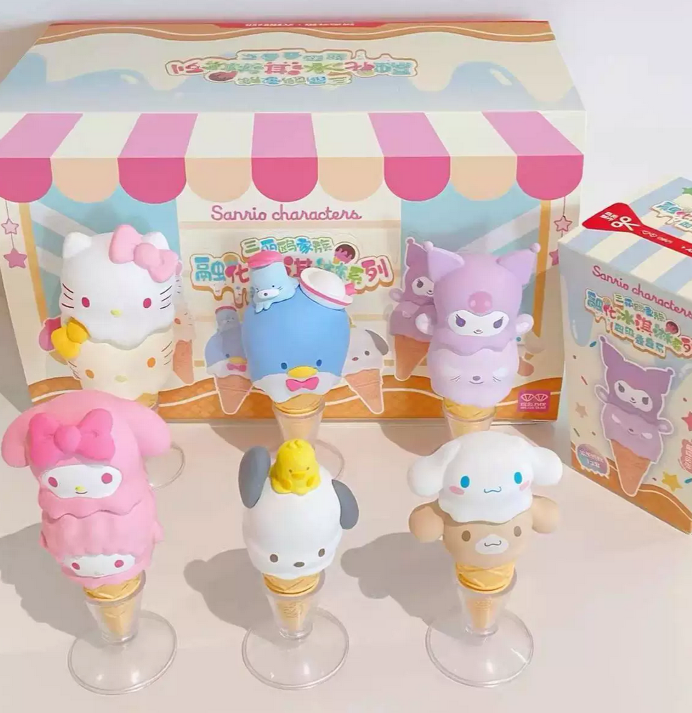 Sanrio Melting Ice Cream Figure Toy Doll