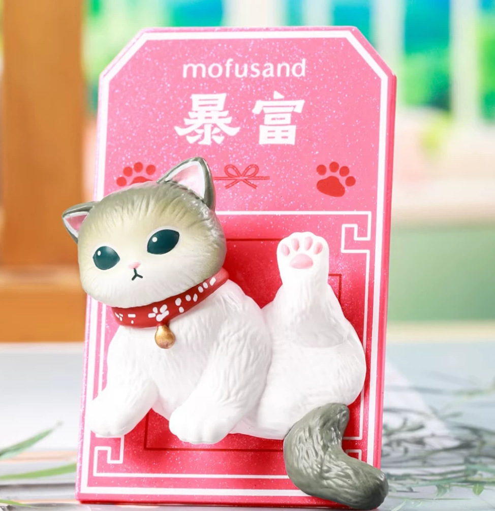 Mofusand Good Luck Fridge Magnet Toy Doll