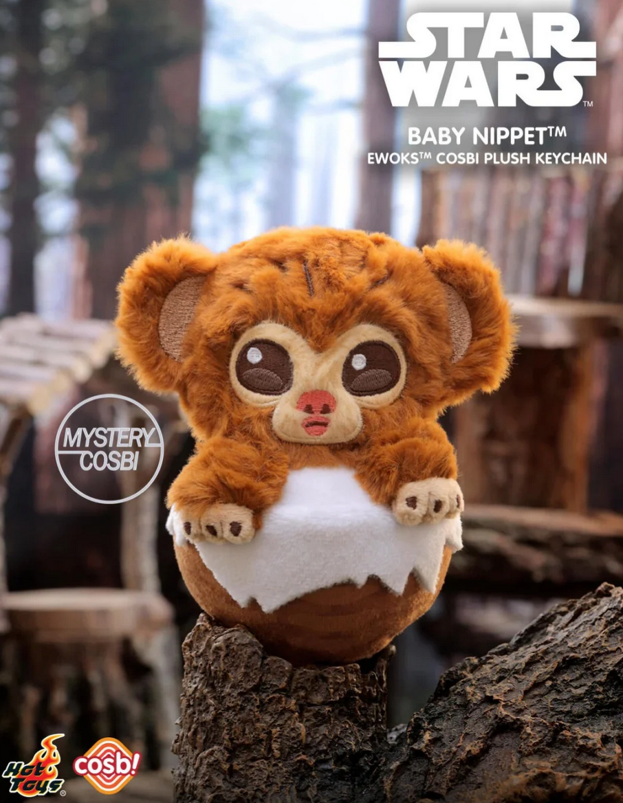 STAR WARS EWOKS COSBI PLUSH KEYCHAIN Toy Doll