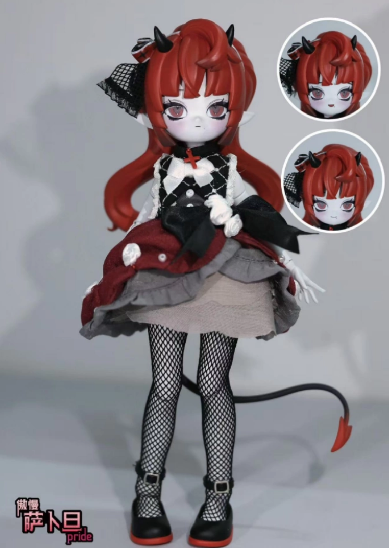 Devil's Horn BJD Figure Toy Doll
