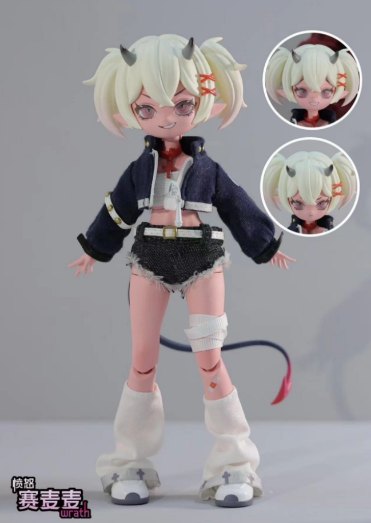 Devil's Horn BJD Figure Toy Doll