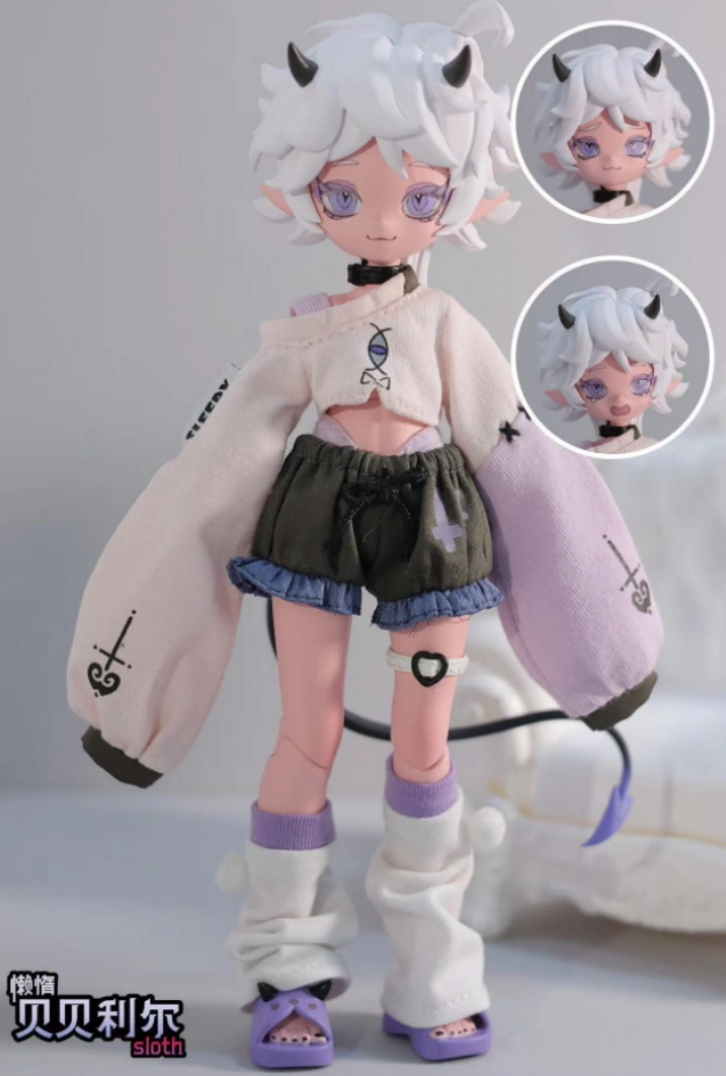 Devil's Horn BJD Figure Toy Doll