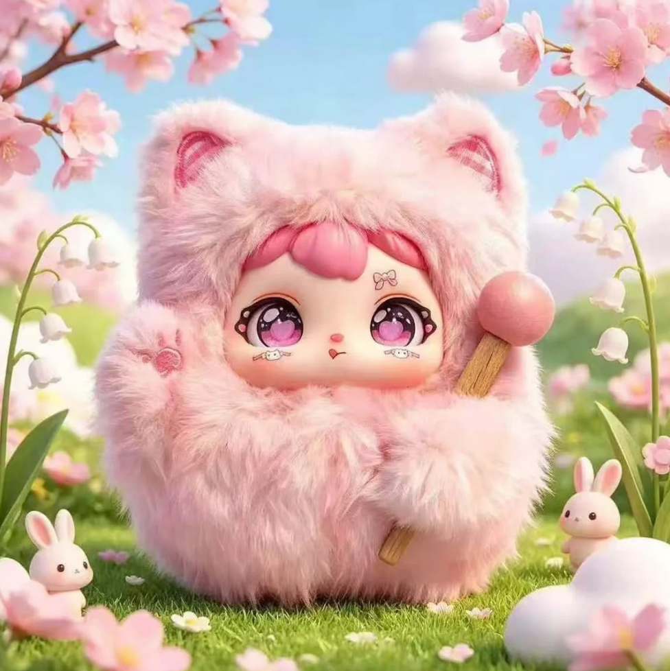 Sweet baby Knock-Knock ELECTRONIC Plush Toy Doll