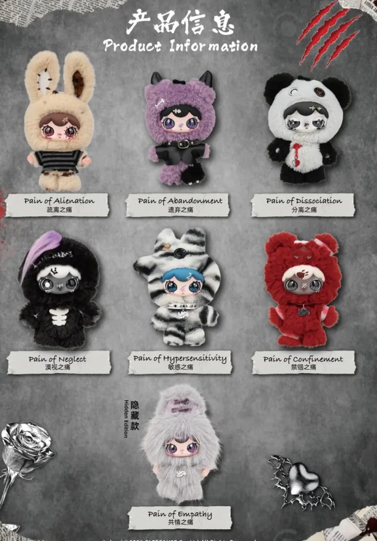 LULUMI The Seventh Pain Plush Toy Doll