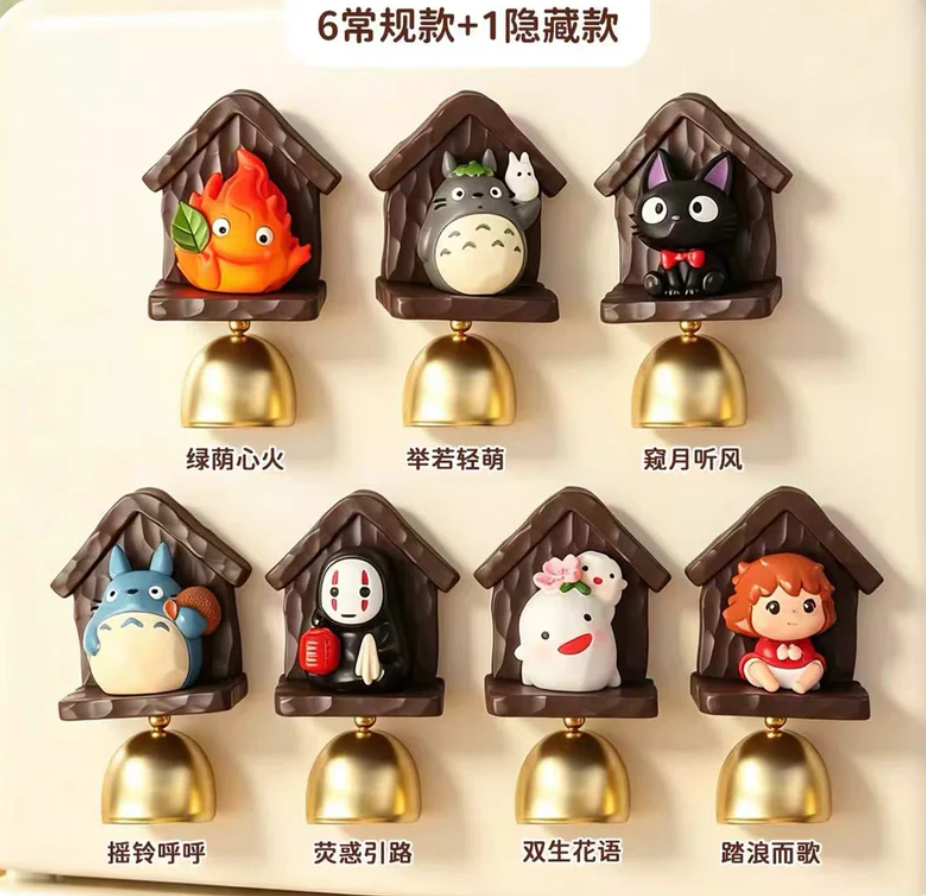 Ghibli Bells Fridge Magnet Toy Doll