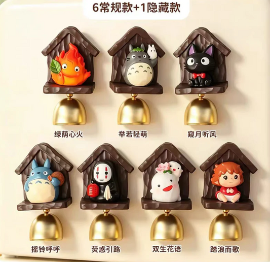 Ghibli Bells Fridge Magnet Toy Doll