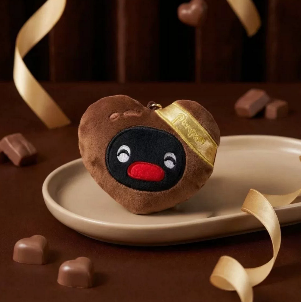 Pingu Chocolate Season Mini Plush Keychain Toy Doll