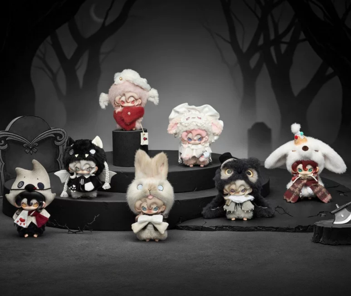 Moonin The Shrouded Night Plush Toy Doll