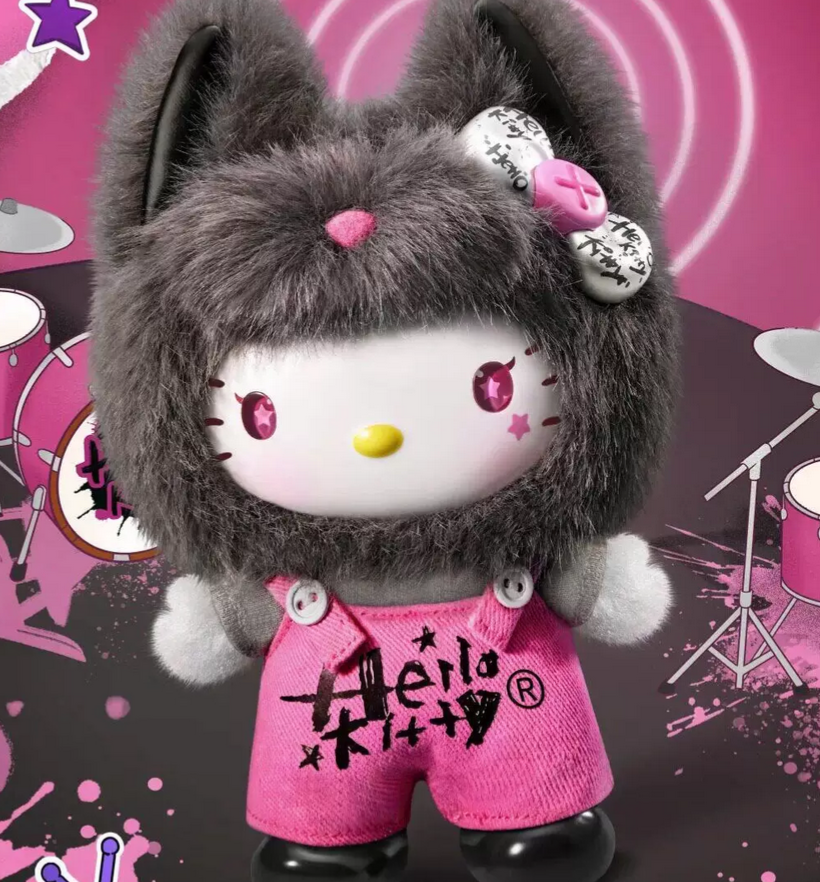 Hello Kitty Graffiti Plush Toy Doll