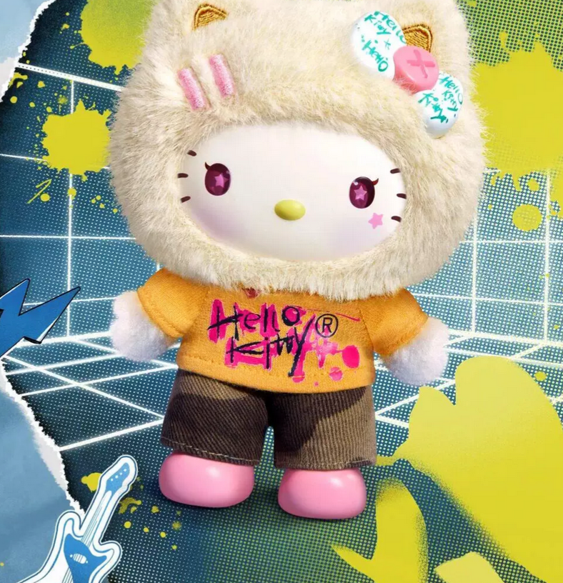 Hello Kitty Graffiti Plush Toy Doll