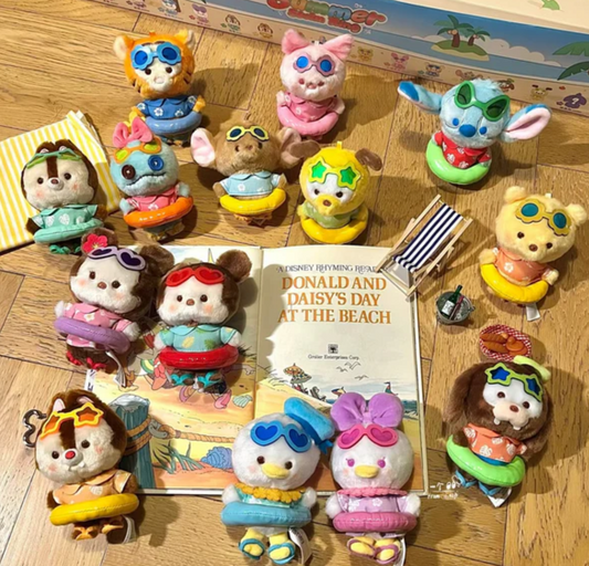 Disney Summer Swim Ring Plush Toy Doll