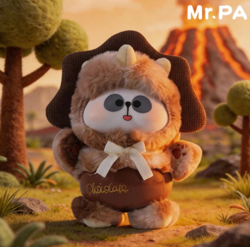 MR.PA Dinosaur Paradise Plush Toy Doll
