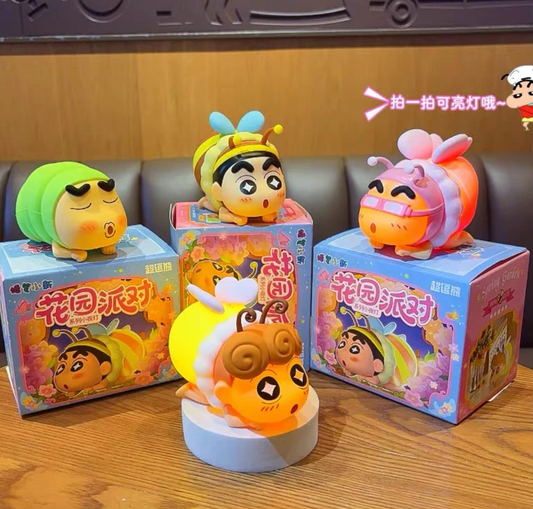 Shinchan Garden Party Night Light  Toy Doll
