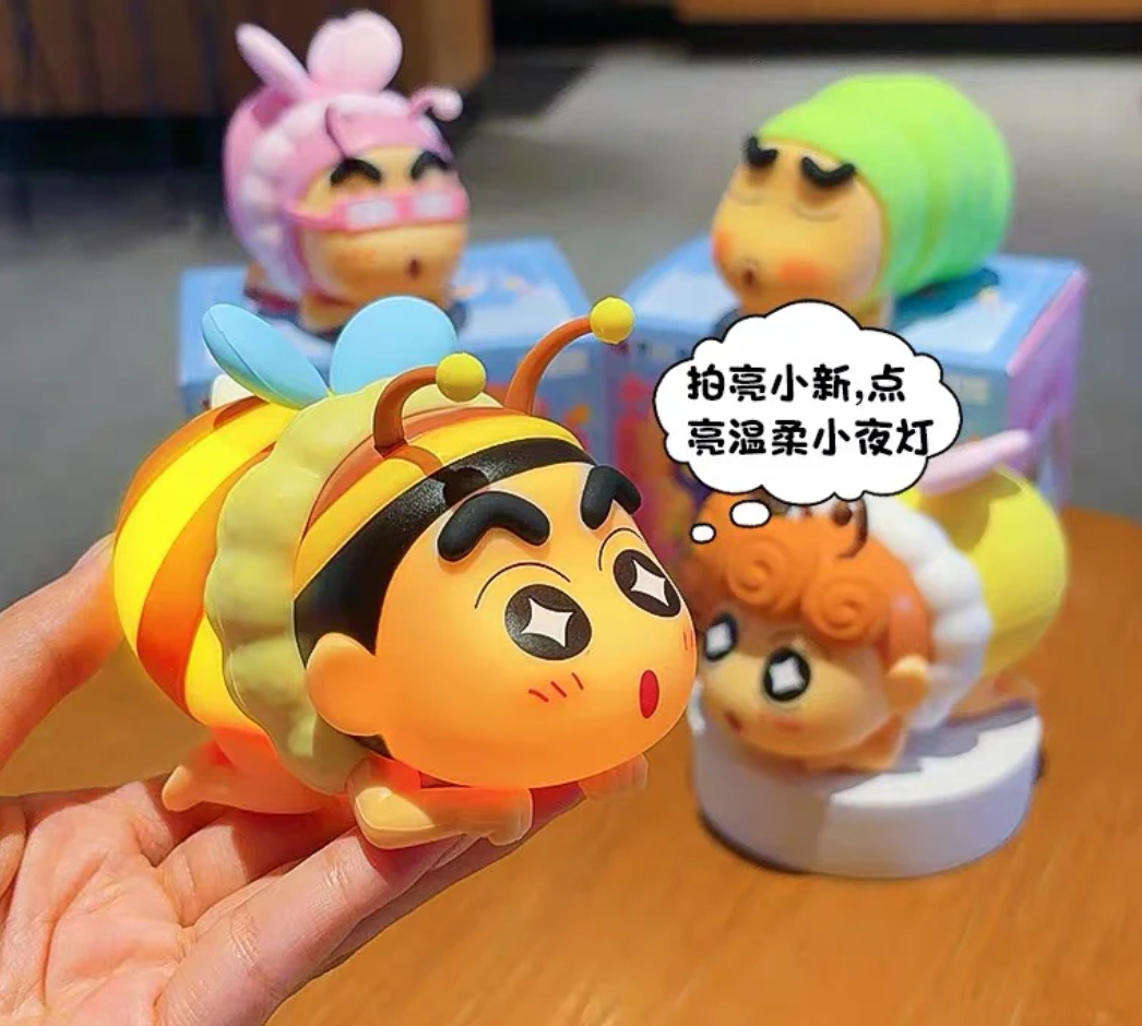Shinchan Garden Party Night Light  Toy Doll
