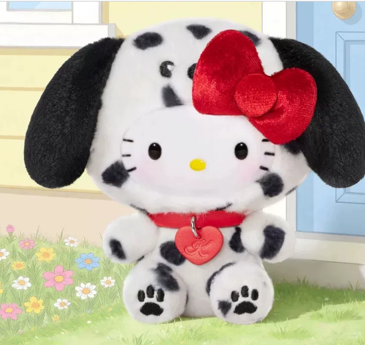 Hello Kitty Puppy Party Plush Toy Doll