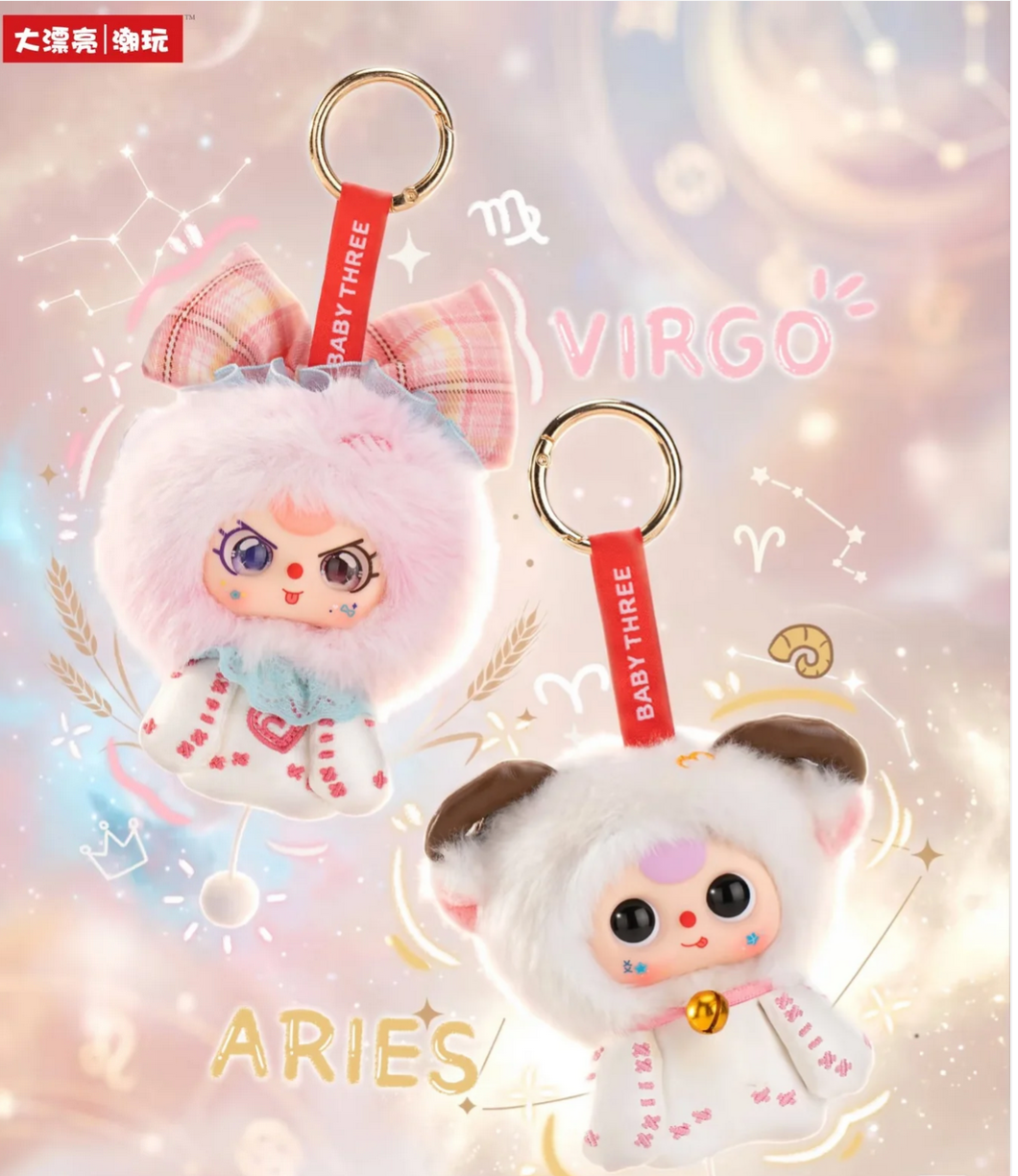 Baby Three Zodiac Guardian Stars Plush Toy Doll