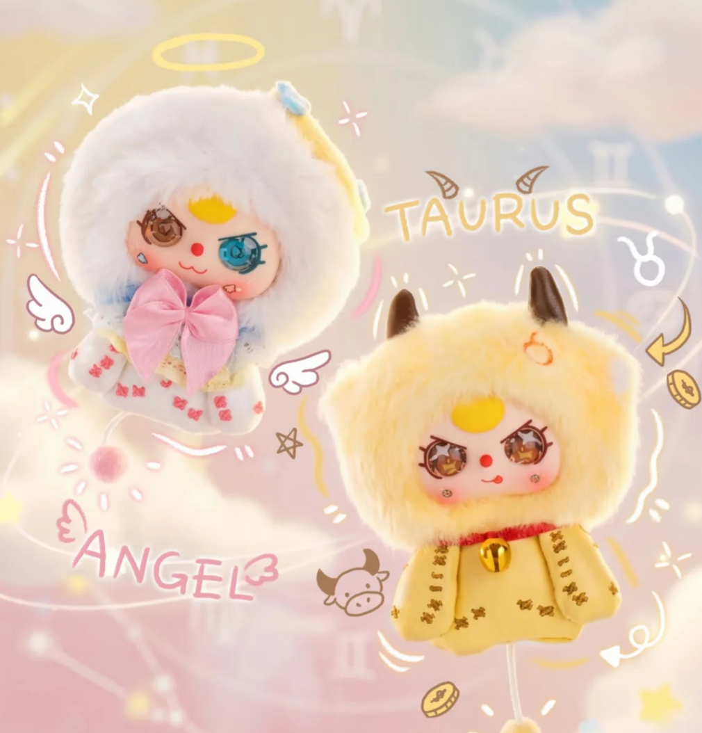 Baby Three Zodiac Guardian Stars Plush Toy Doll