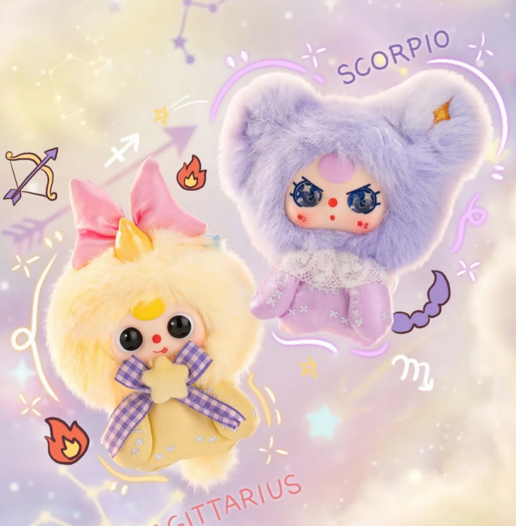 Baby Three Zodiac Guardian Stars Plush Toy Doll