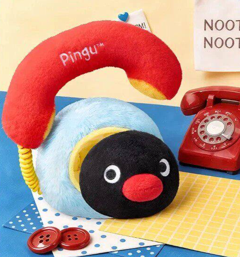Pingu Home Diary Plush Toy Doll