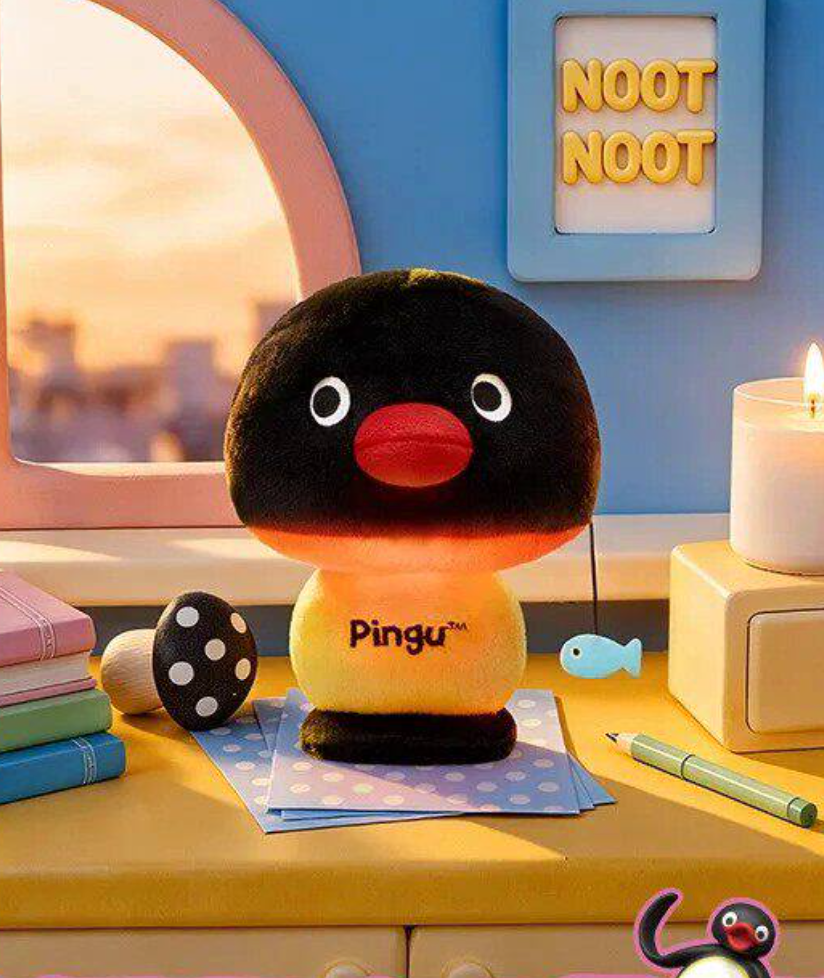 Pingu Home Diary Plush Toy Doll